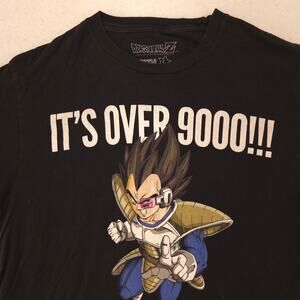 Dragon Ball Anime Crew Neck Graphic Casual T Shirt Adult Mens Size Large L Black